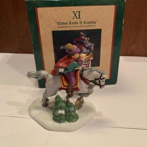 Department 56 Dept 56 XI Eleven Lords A-Leaping 12 Days Of Dickens Village